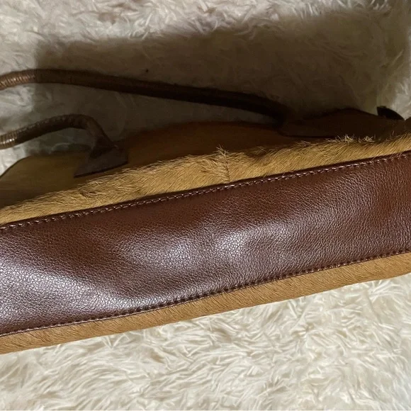 Antonio Melani Chic Brown Leather Bag - Picture 13 of 13